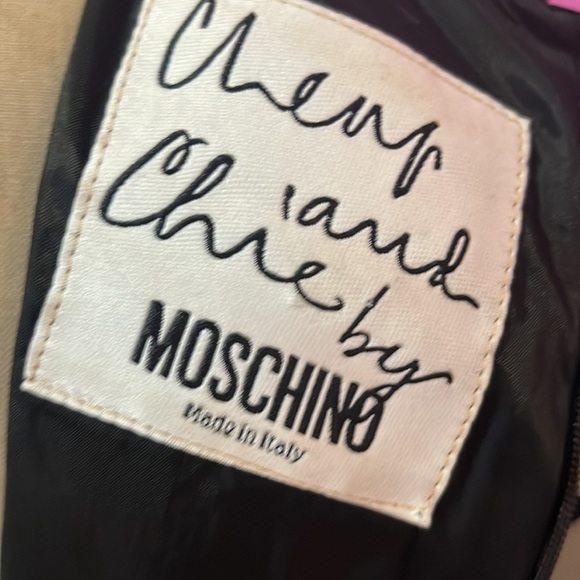 Moschino Black Satin Bows Short Sleeve Dress - Picture 10 of 12